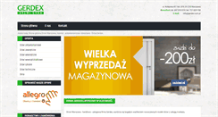 Desktop Screenshot of drzwiwarszawa.pl